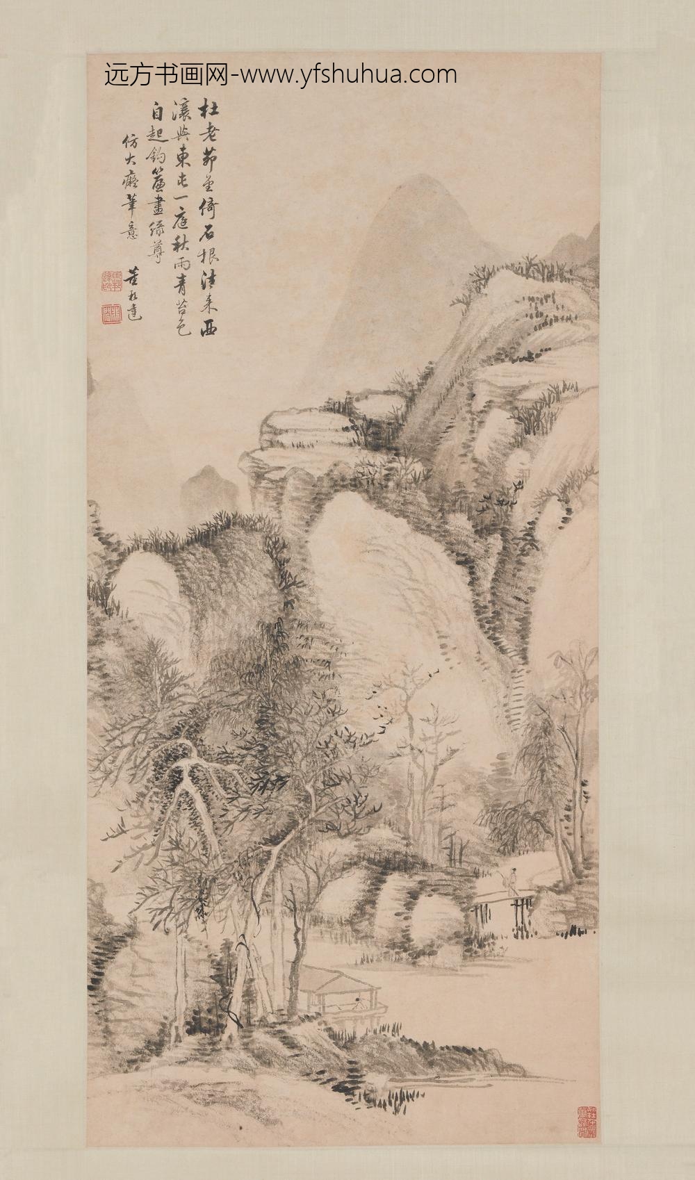 董邦达_山水图轴