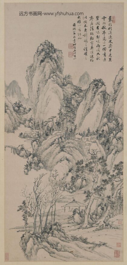 董邦达 秋亭高士图轴.jpg