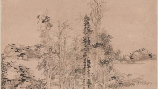 董邦达 霜林月色图轴.jpg