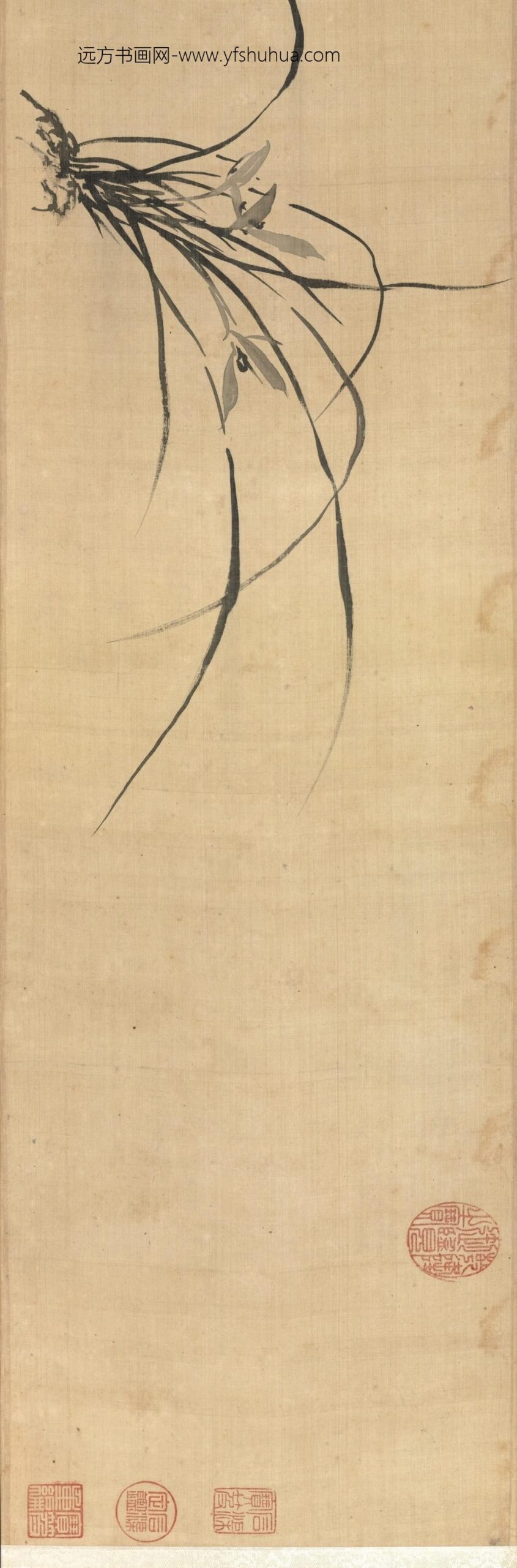 蒋廷锡_五清图卷_