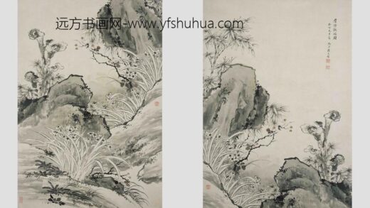 蒋廷锡 群仙献瑞图轴.jpg