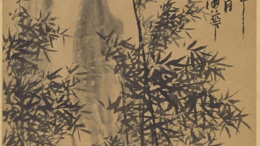 蒲华 纸窗竹屋图轴.jpg