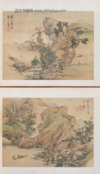 蓝孟 仿古山水册 2.jpg