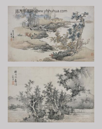 蓝瑛 仿古山水册.jpg