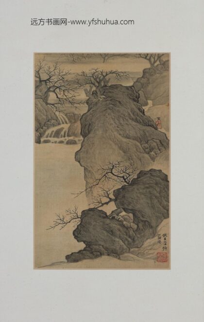 蓝瑛 仿古山水图册.jpg