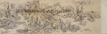 蓝瑛 仿大痴笔意图卷.jpg