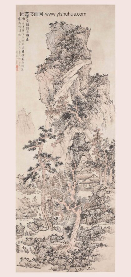 蓝瑛 秋壑高隐图轴.jpg