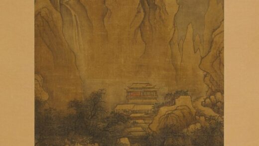 蓝瑛 蜀山行旅图轴.jpg