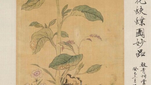 蔡含 金玥秋花蛱蝶图轴.jpg