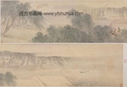 费丹旭 归牧图卷.jpg