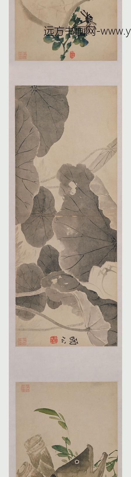 边寿民_花卉卷_