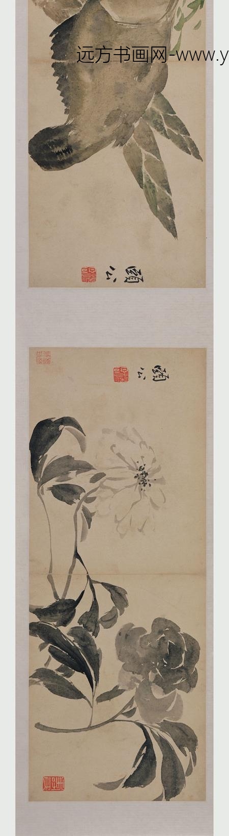 边寿民_花卉卷_