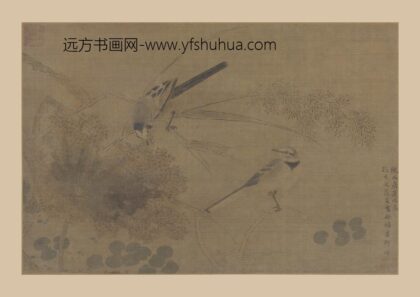 边景昭（文进） 秋塘鹡鸰图页.jpg