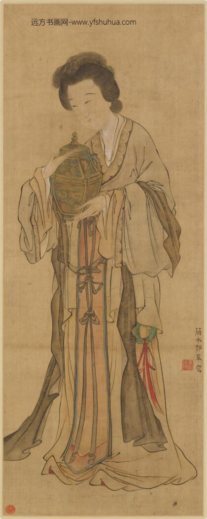 郭巩 仕女轴.jpg