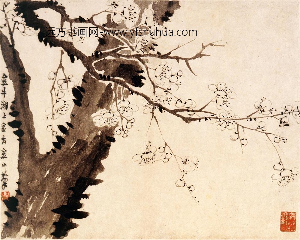 金农_人物花卉册_