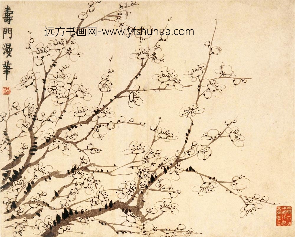 金农_人物花卉册_