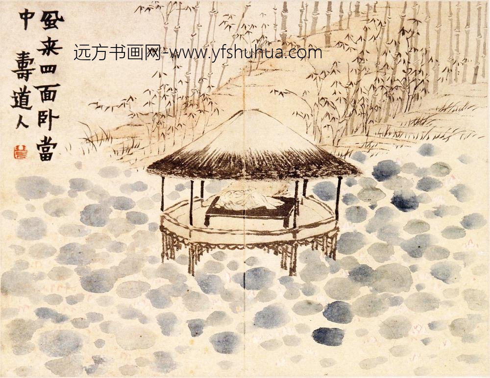 金农_人物花卉册_