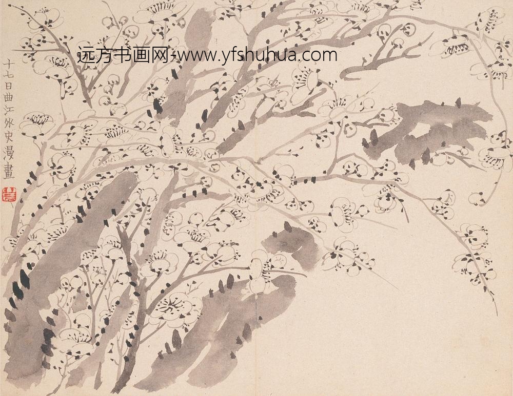 金农_墨梅图册_