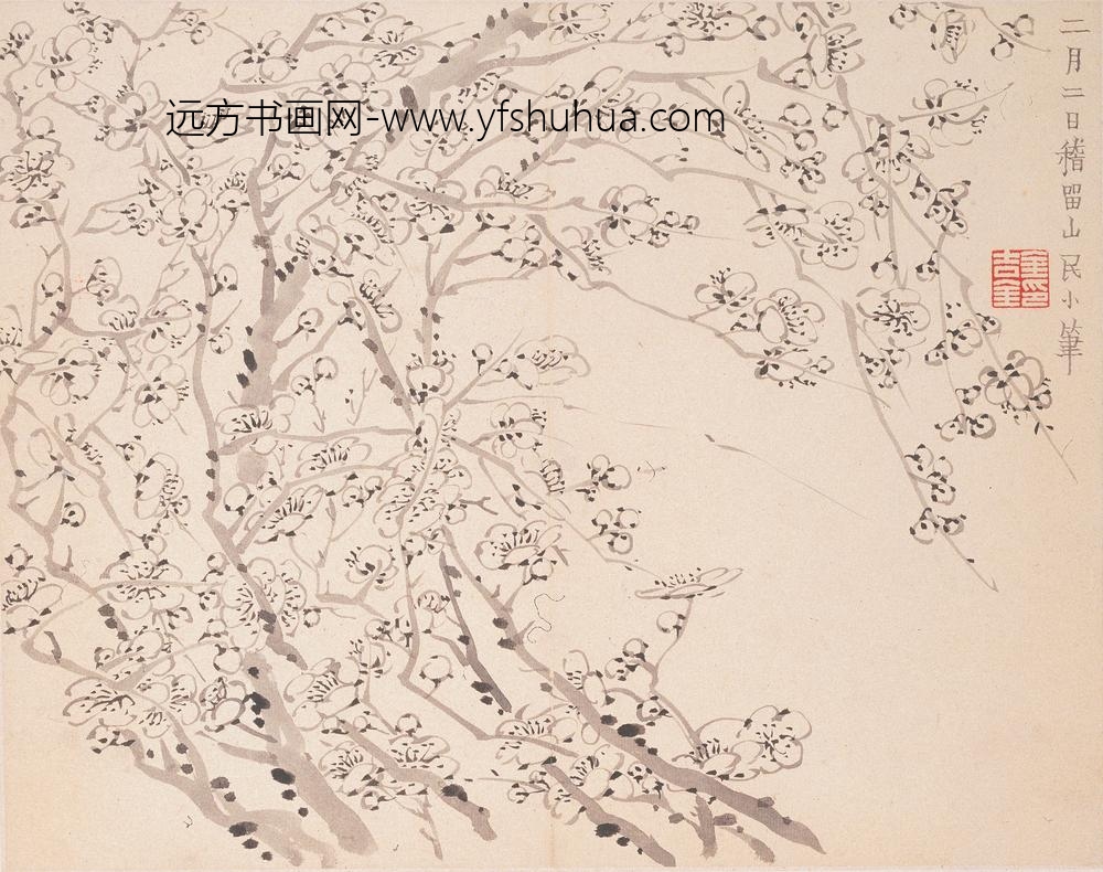 金农_墨梅图册_