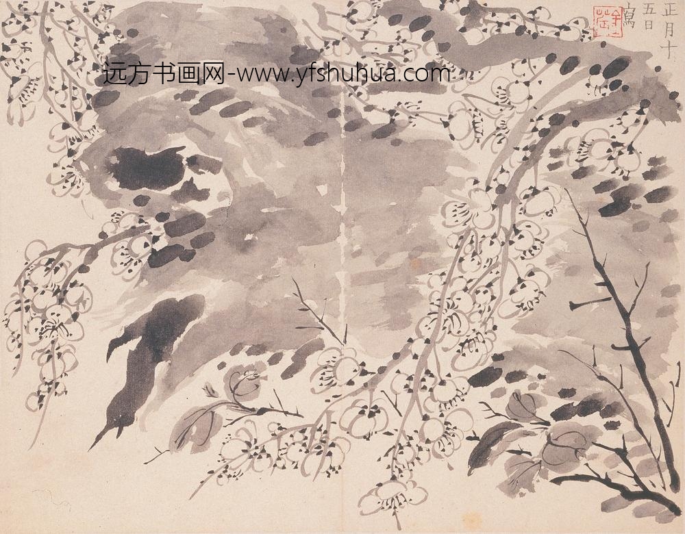 金农_墨梅图册_