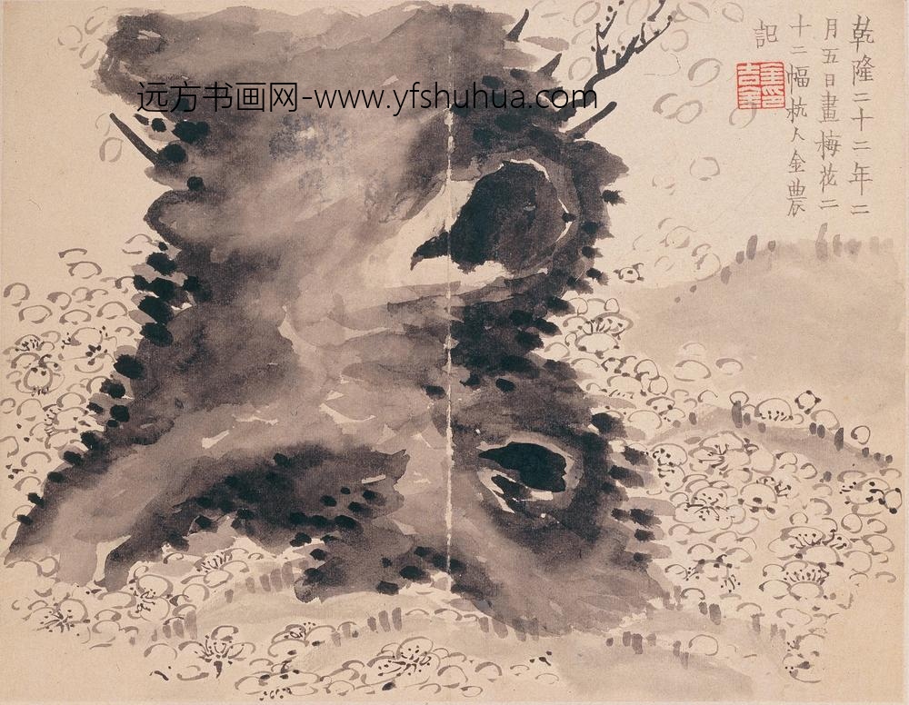 金农_墨梅图册_