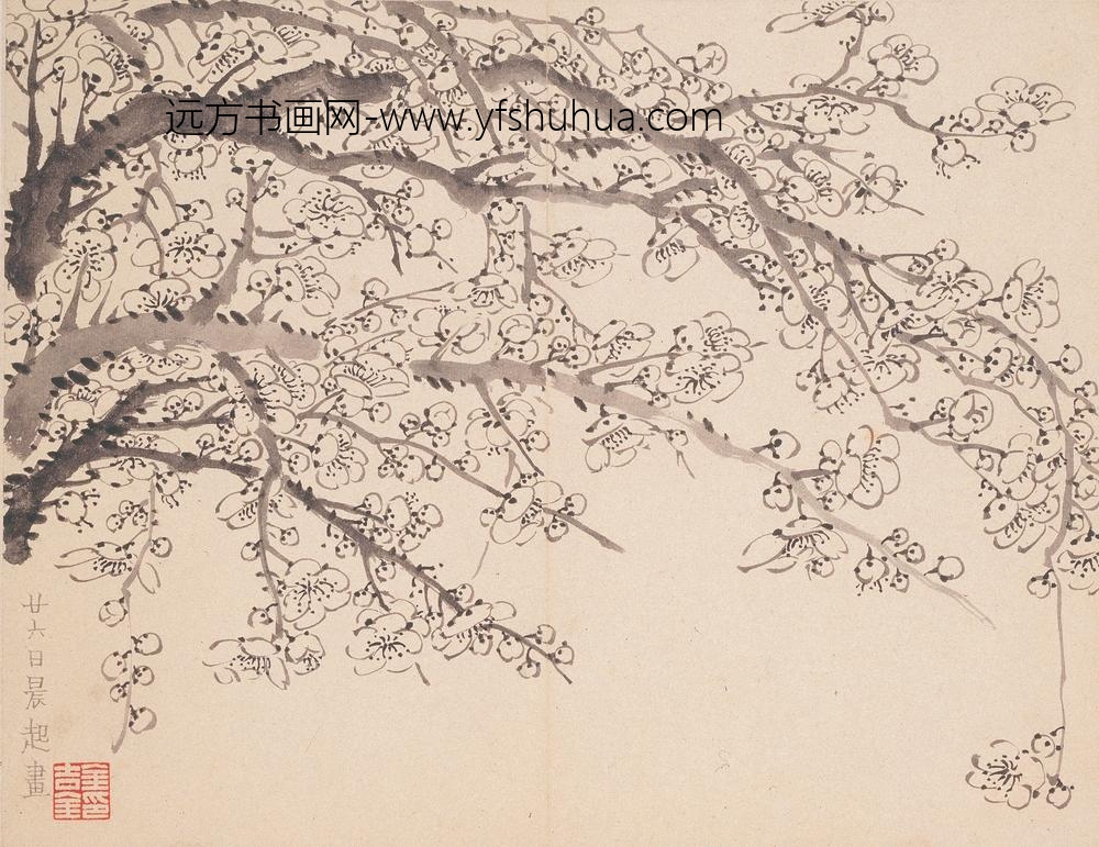 金农_墨梅图册_