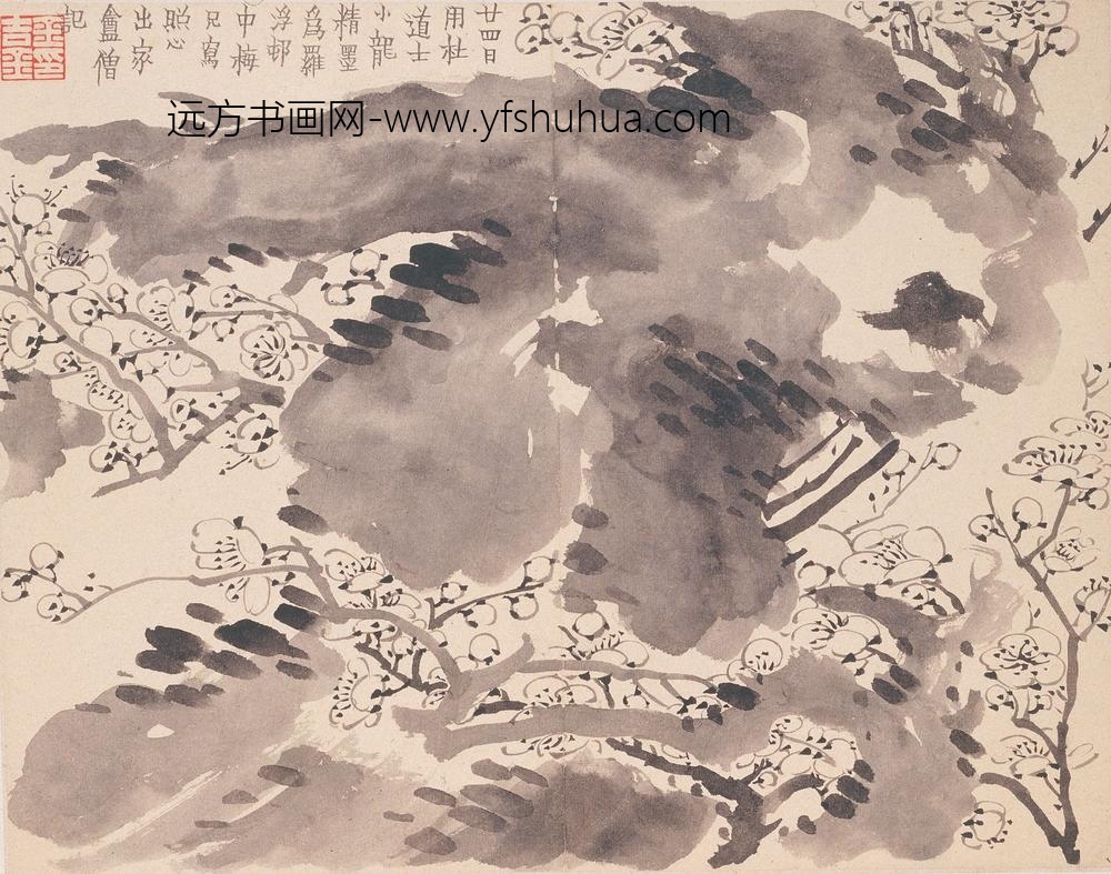 金农_墨梅图册_