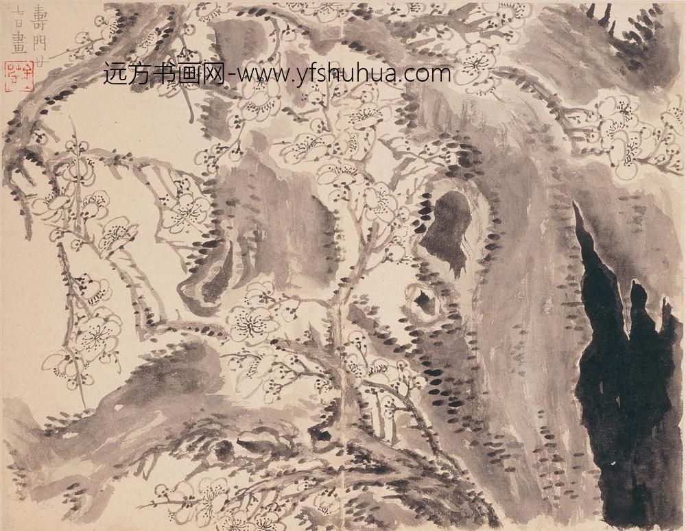 金农_墨梅图册_