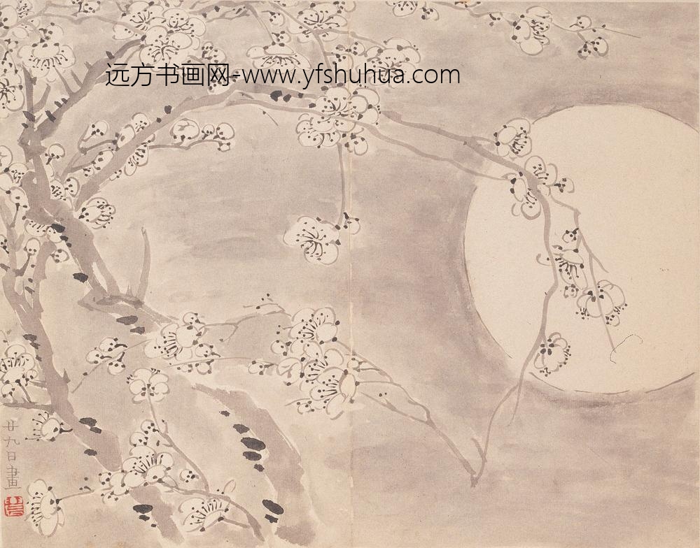 金农_墨梅图册_