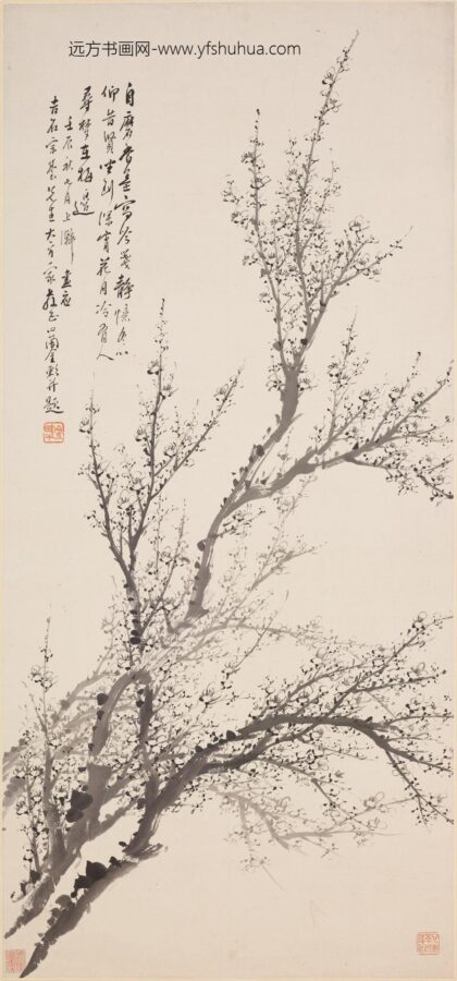 金农 墨梅图轴 4.jpg