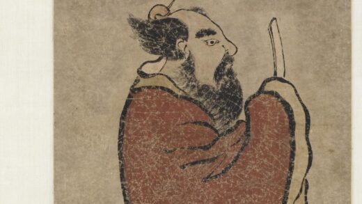 金农 天师像图轴.jpg