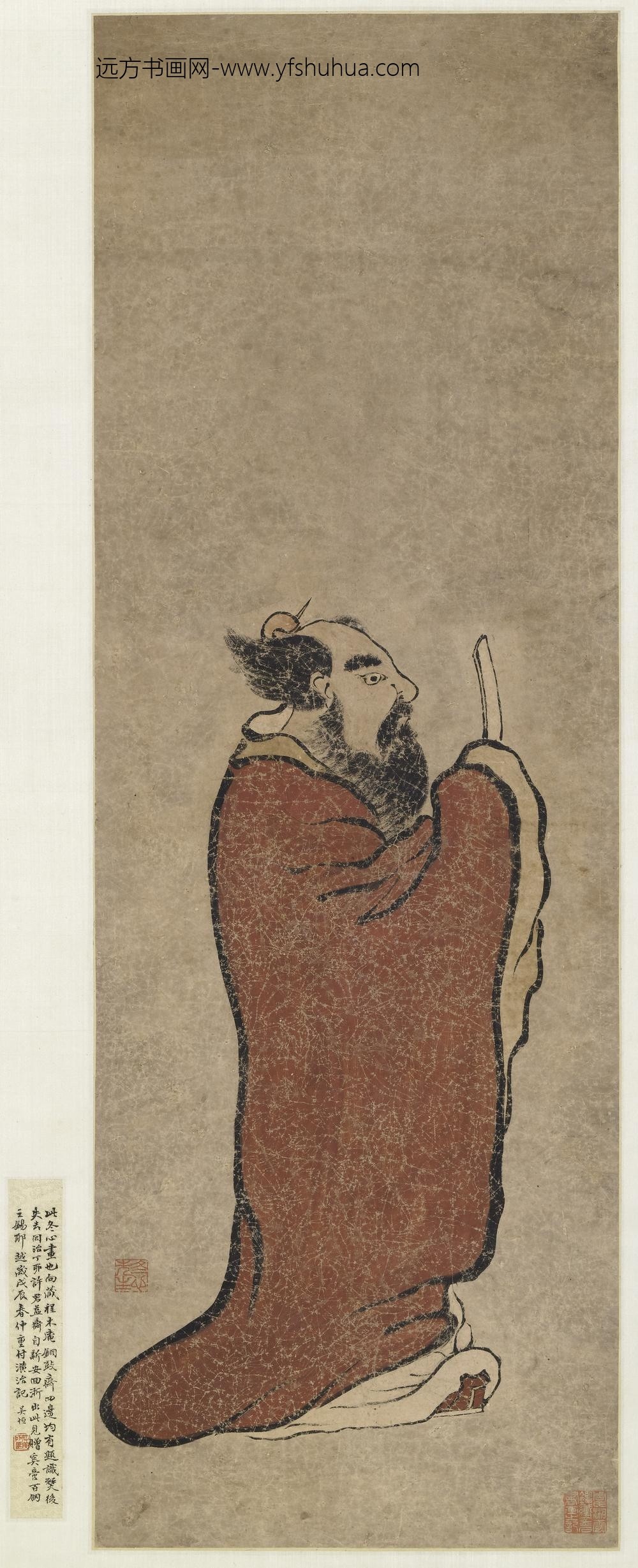 金农_天师像图轴