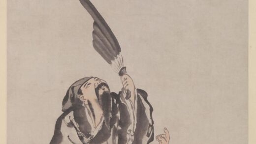 闵贞 观鹤图轴.jpg