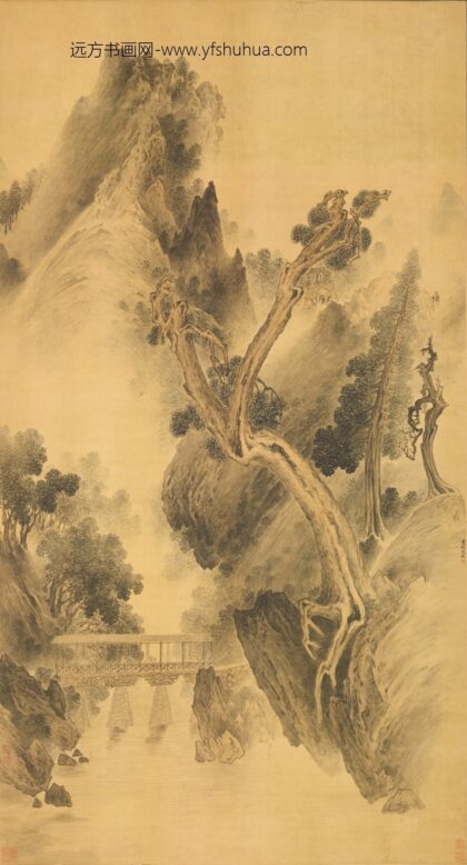 陆㬙 关山行旅图轴.jpg