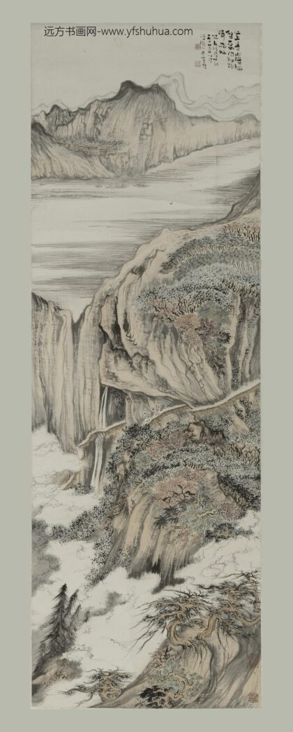 陆俨少 江上青山图轴.jpg