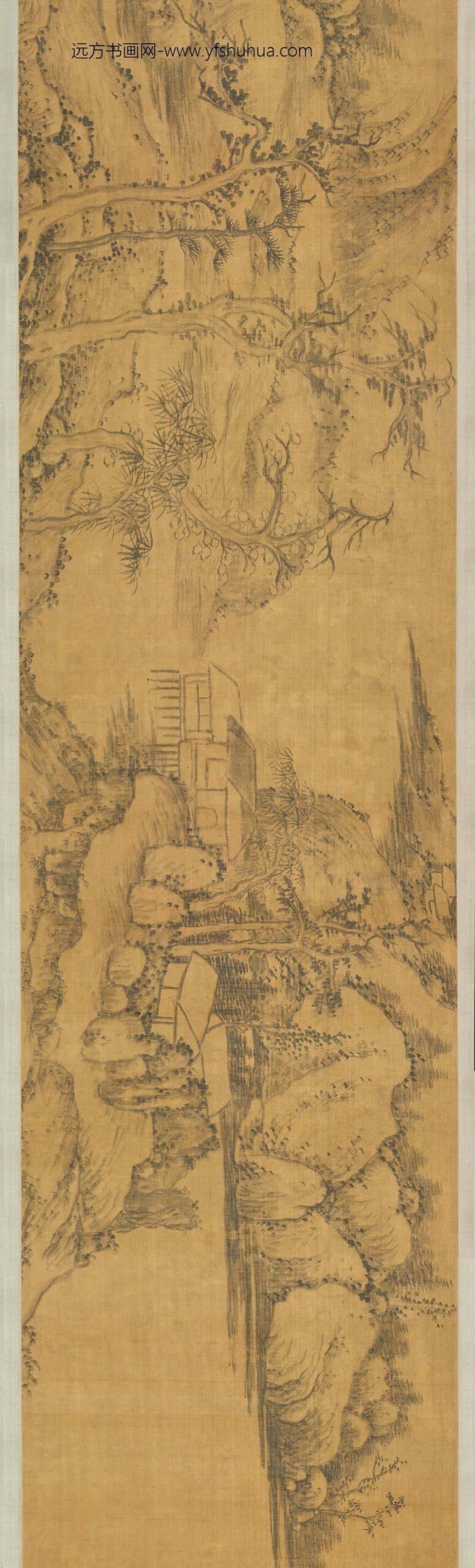 陆广_山水图卷_