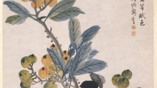 陆恢 残春图轴.jpg