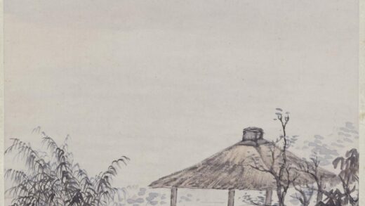 陆恢 荷香琴韵图轴.jpg