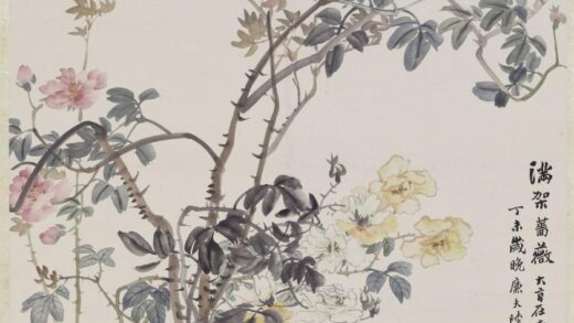 陆恢 蔷薇轴.jpg