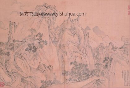 陆治 临王履华山图册 1.jpg