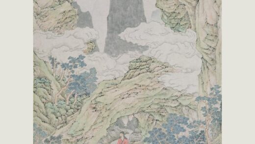 陆治 云峰林谷图轴.jpg