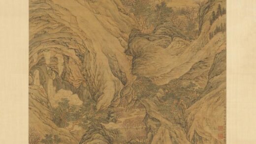 陆治 桃源图轴.jpg