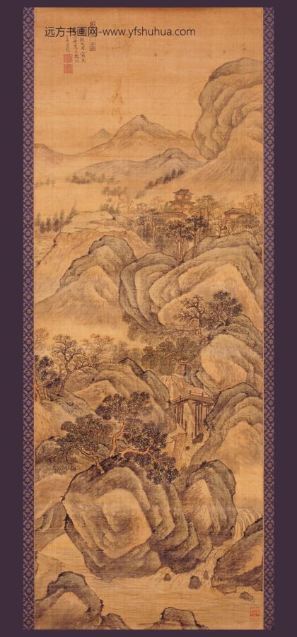 陆起 盘谷图轴.jpg