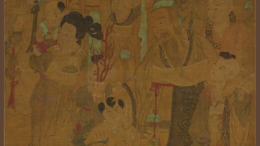 陈字 富寿多男图轴.jpg