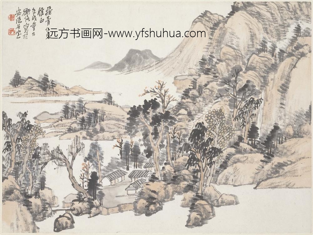 陈师曾(衡恪)_山水图轴