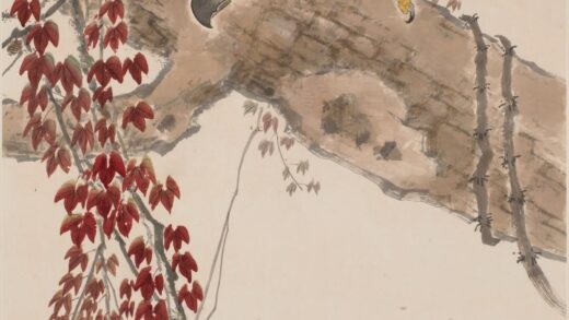 陈树人 红树飞鵰图轴.jpg