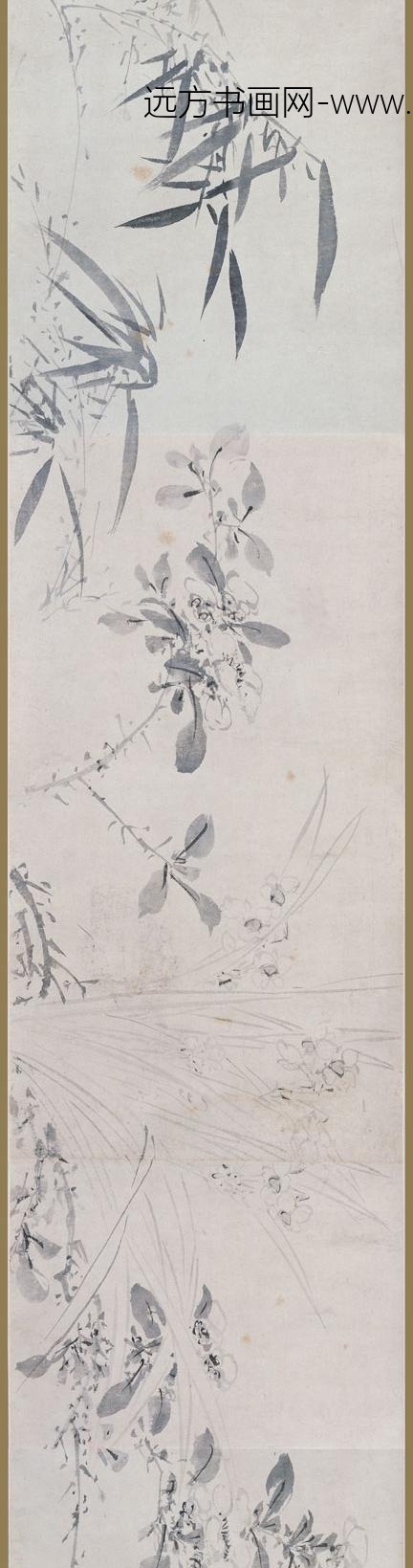 陈栝（括）_墨花卷_