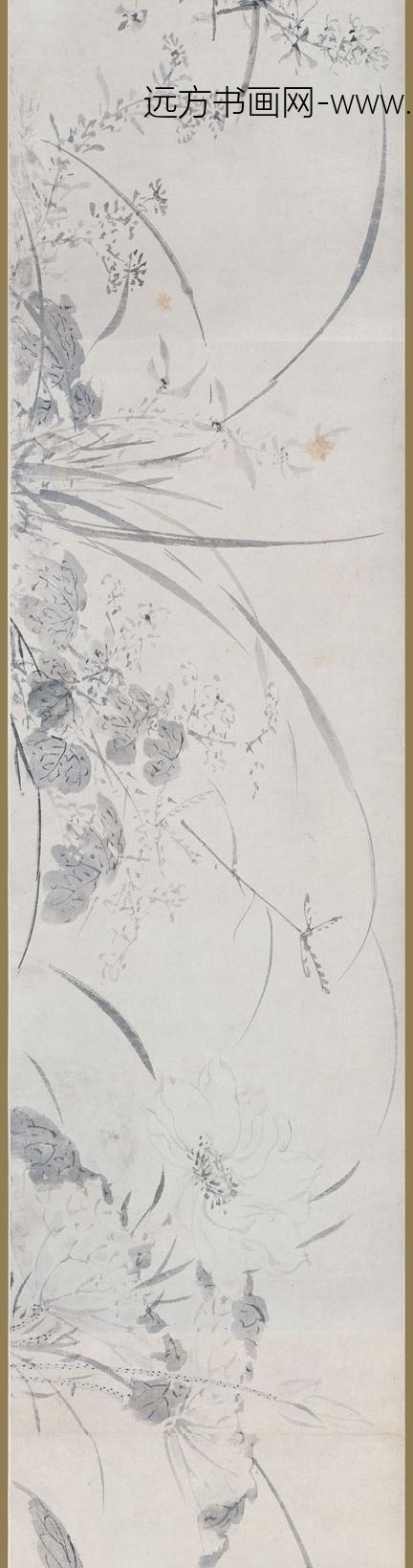 陈栝（括）_墨花卷_