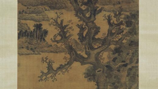 陈洪绶 溪山放棹图轴.jpg