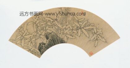 陈洪绶 花卉扇册.jpg